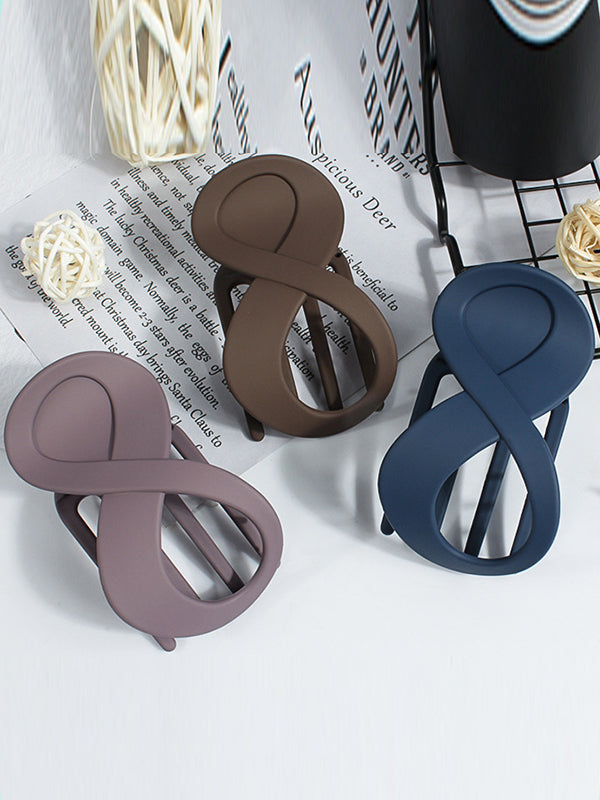 Geometric Hollow Hair Clips