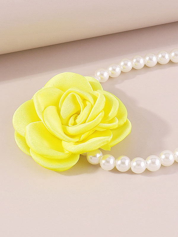 Three-Dimensional Flower Bracelet Accessories