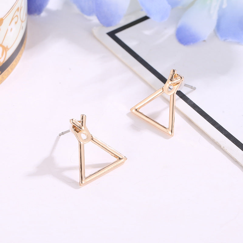 Trendy Cute Nickel Free  Square Stud Earrings