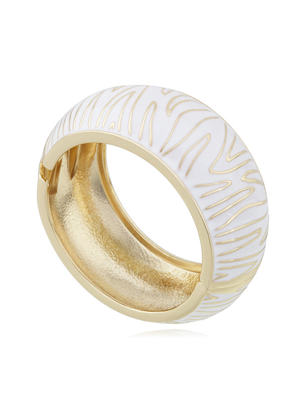 Geometric Zebra-Stripe Bracelet Accessories