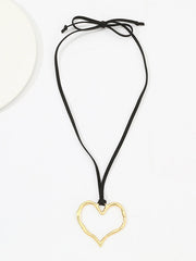 Heart Shape Hollow Necklaces Accessories