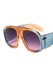 Sun-Protection Geometric Sunglasses Accessories