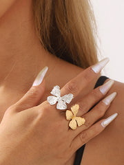 Butterfly Shape Ringent Rings Accessories