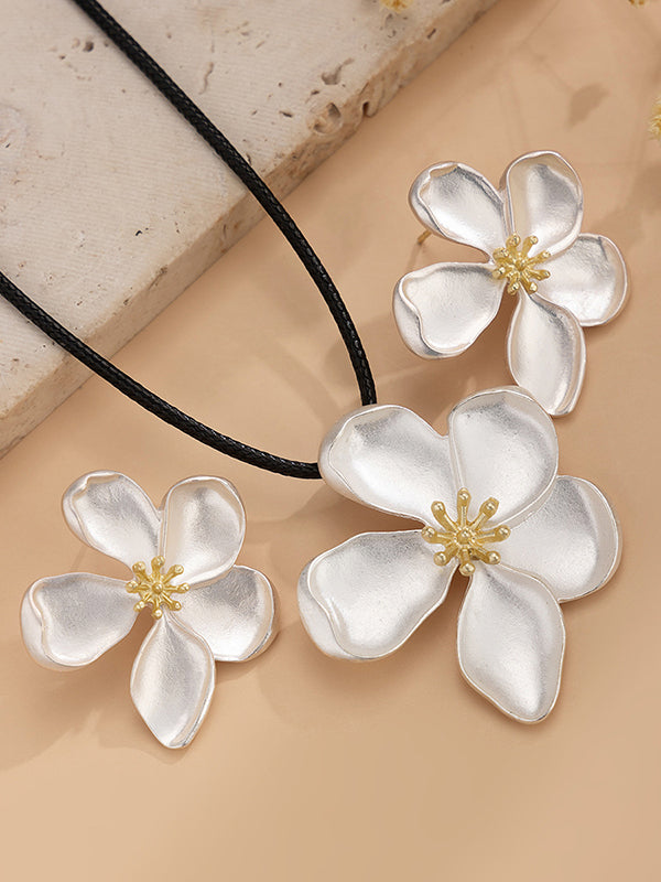 Flower Shape Necklaces Accessories