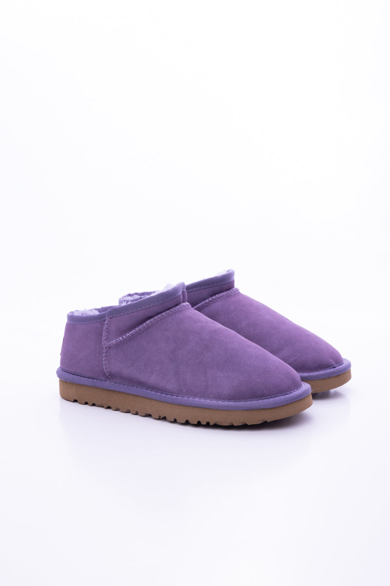 Smaibulun Ugg | Faux-Fur-Lined Suede Tasman Ankle Boot - Lavender