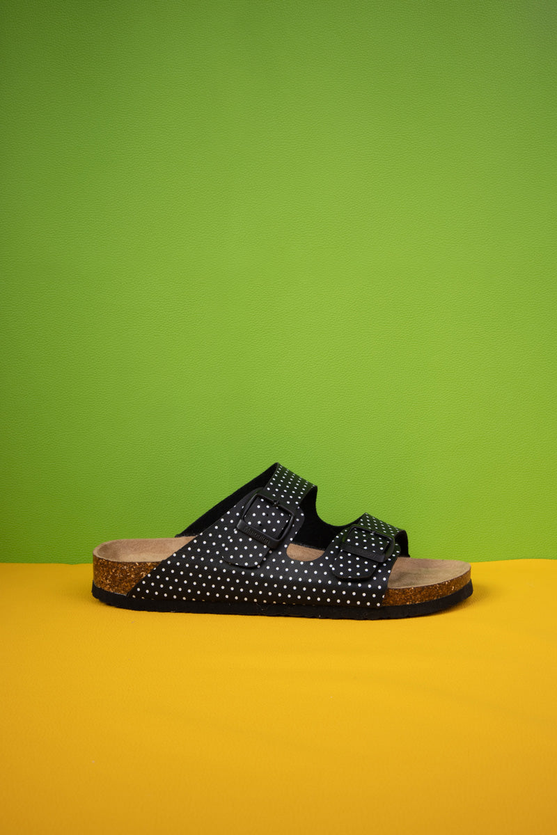 MAIBULUN | Cute You By Polka Dot Footbed Sandal