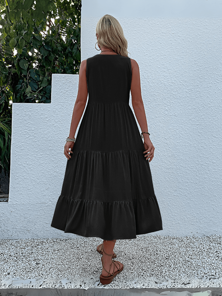 Olivian Tired Maxi Dress