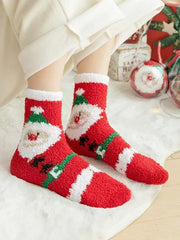 Jacquard Keep Warm Velvet Socks Accessories