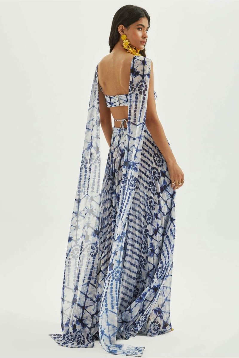 Virginia Printed Cut-out Maxi Dress