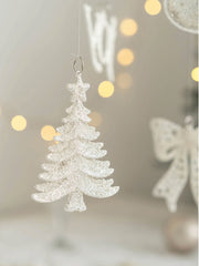 Christmas Glitter Pendants Christmas Tree Decoration