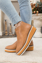 En Bloom | Eazy Platform Ankle Boot - Tan