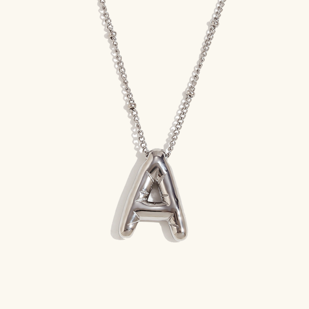 Airy Letter - Gold Initial Necklace