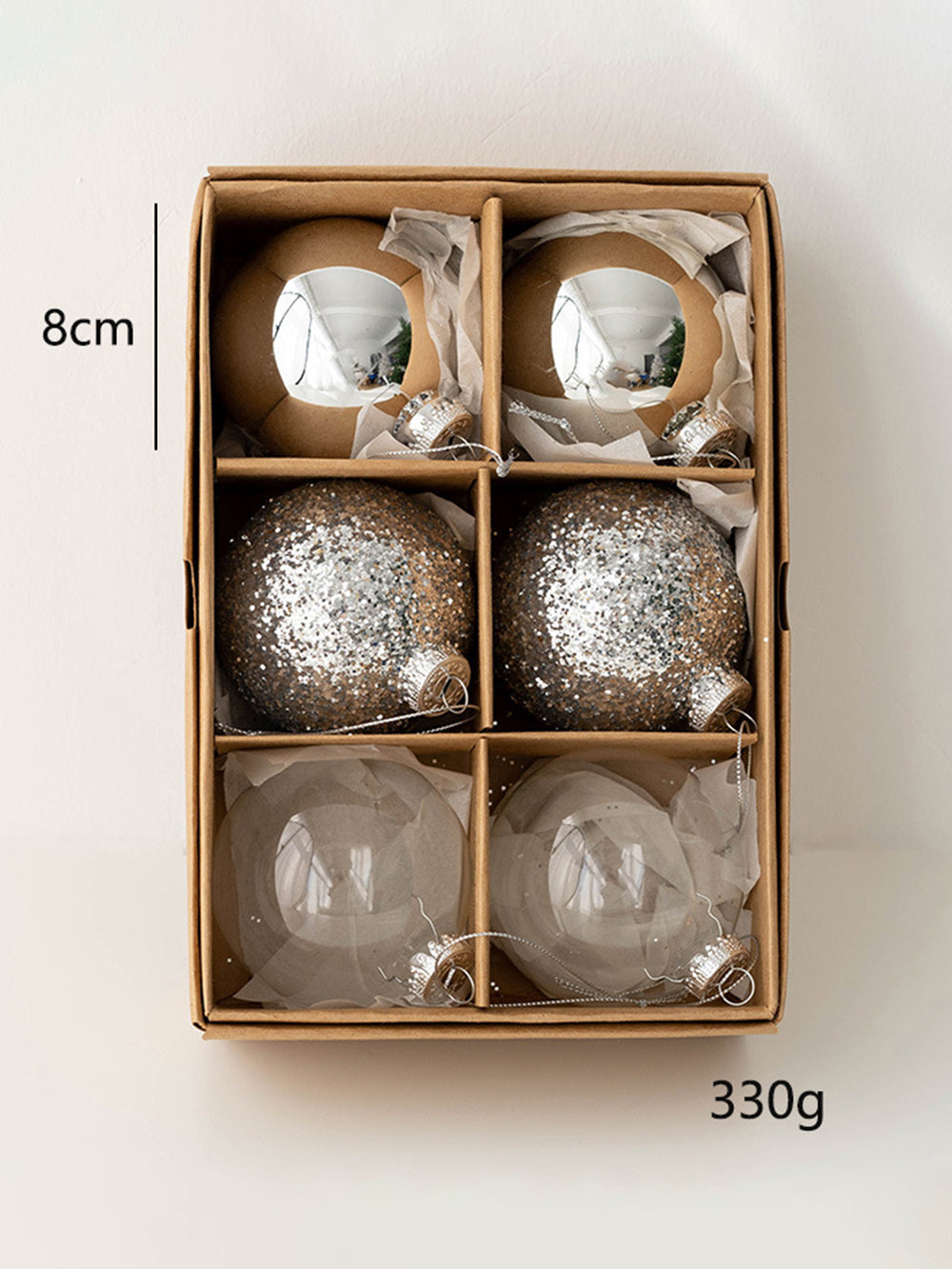 Christmas Glass Ball Christmas Tree Decoration Set