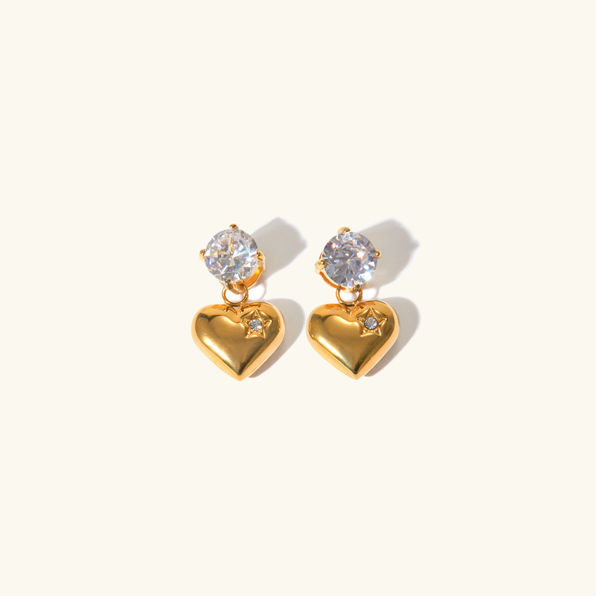 Amour Heart Earrings