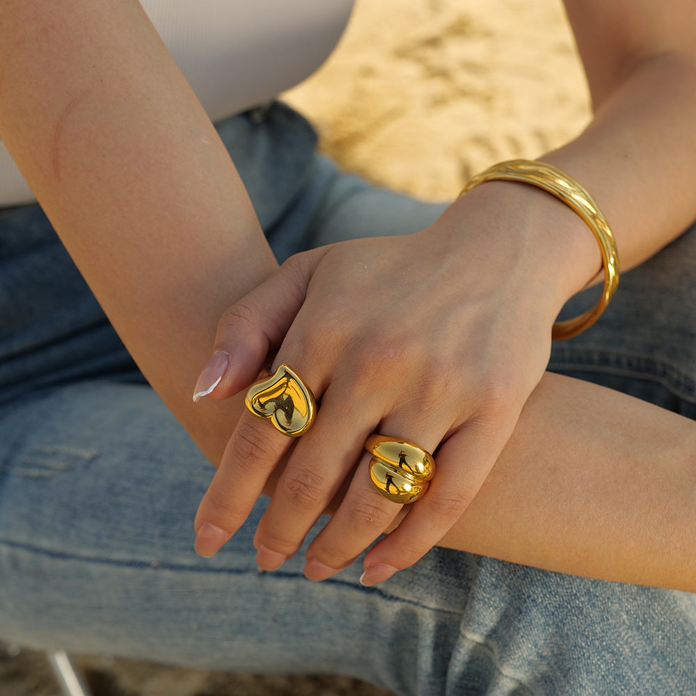 Amour Heart Ring