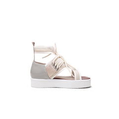 JADYROSE | CUT-OUT APRICOT PLATFORM GLADIATOR