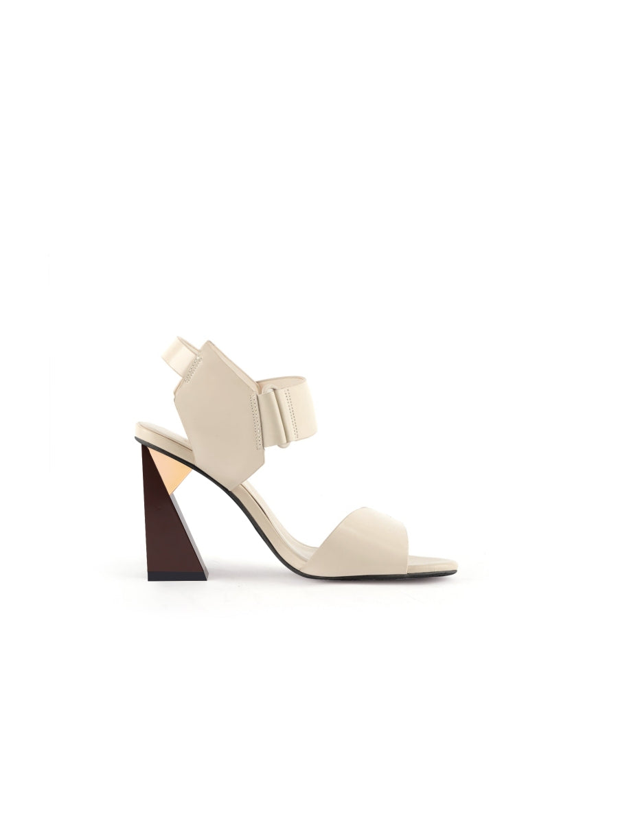 JADYROSE | CHESKA APRICOT LEATHER HEEL