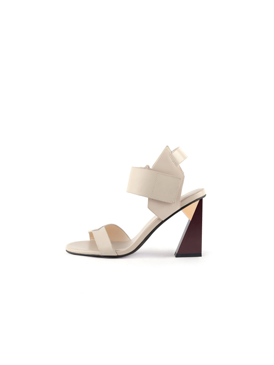 JADYROSE | CHESKA APRICOT LEATHER HEEL