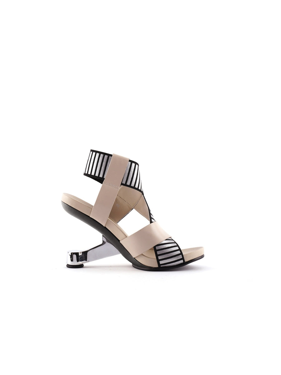 JADYROSE | YORK WRAP STRAP BEIGE HEEL