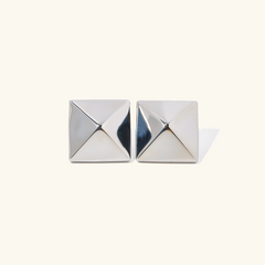 Arden Pyramid Stud Earrings