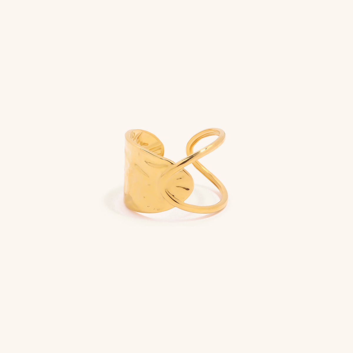 Arden Sculptural Gold Ring