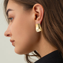 Arlette Layered Statement Earrings