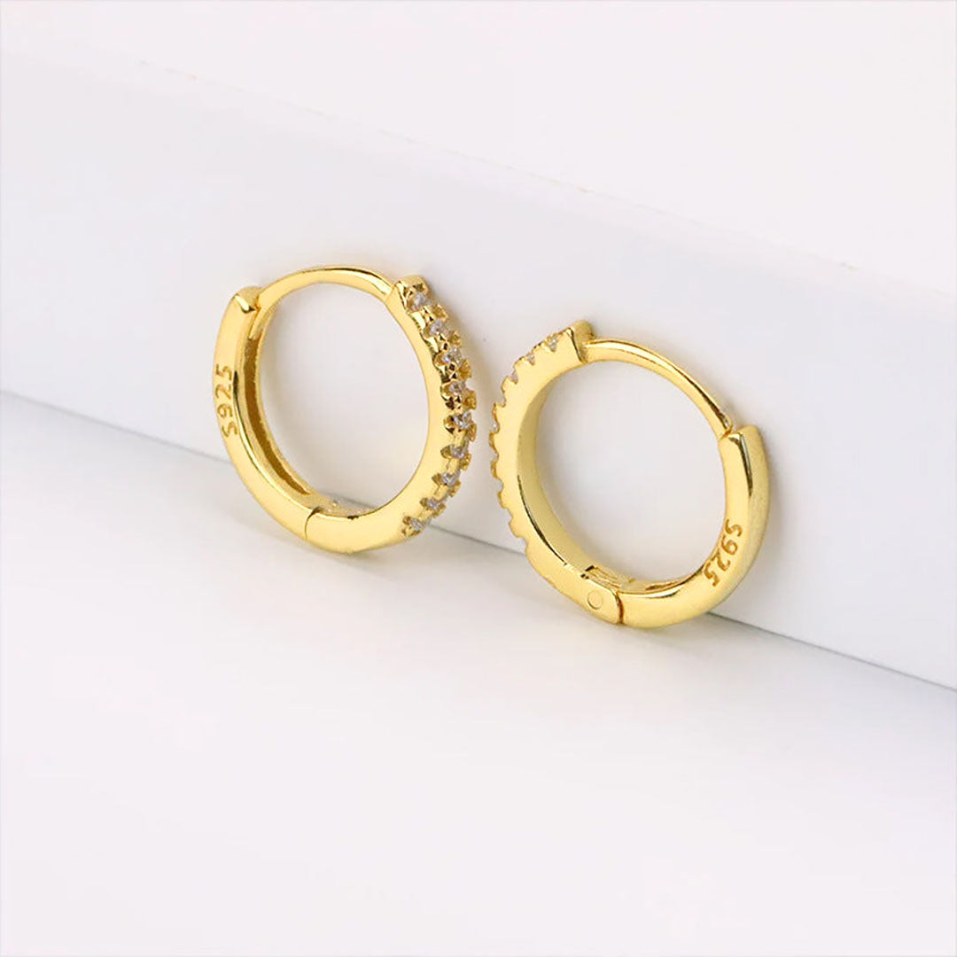 Astra Petite Huggie Earrings