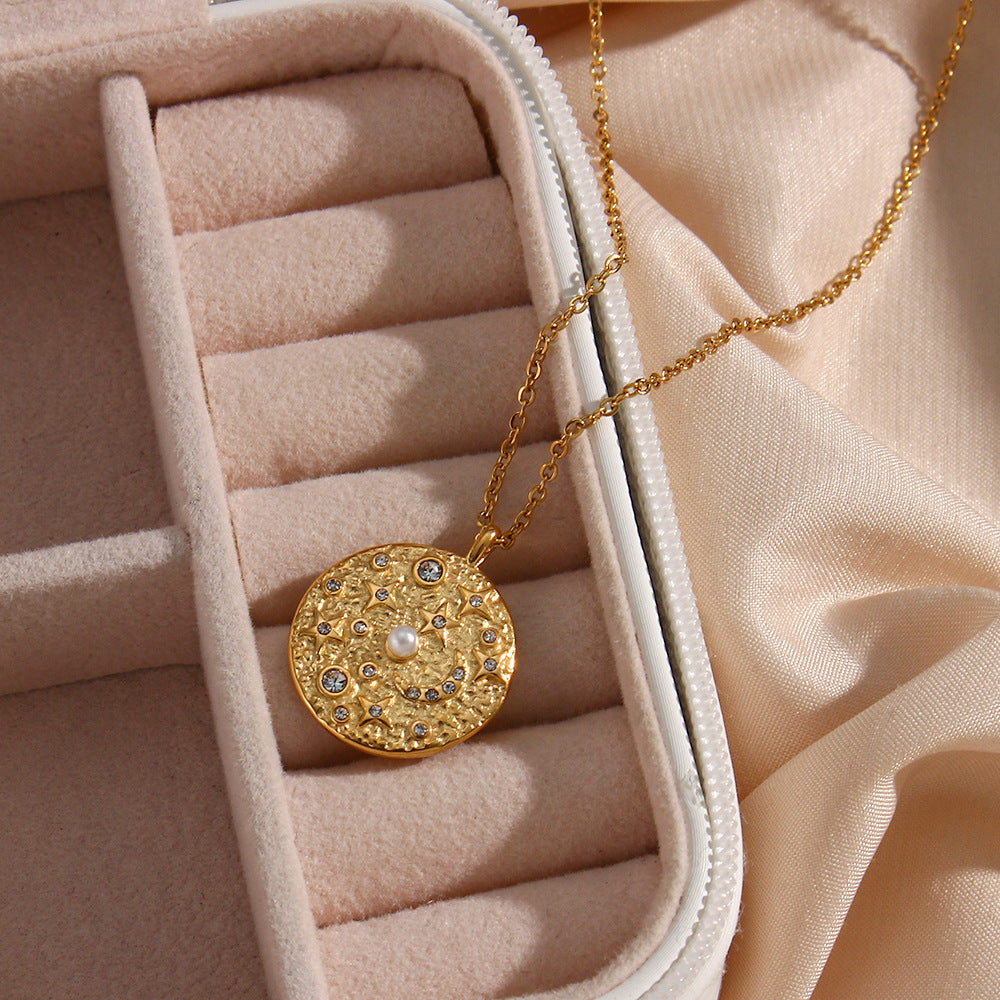 Astrid Celestial Gold Necklace