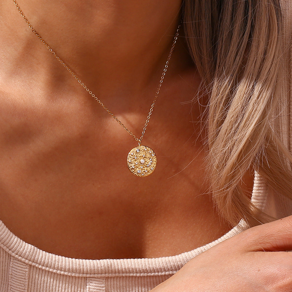 Astrid Celestial Gold Necklace