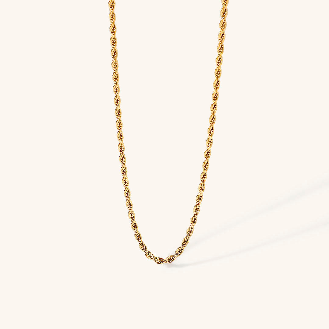 Aurelia Rope Gold Necklace