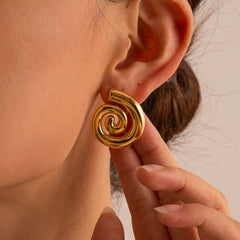 Aurelia Spiral Earrings