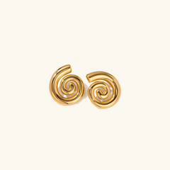 Aurelia Spiral Earrings