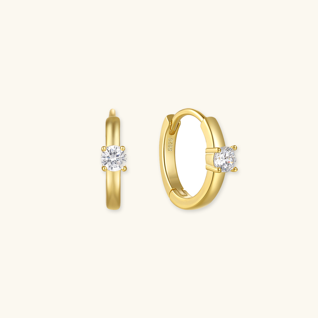 Aurielle Solitaire Earrings