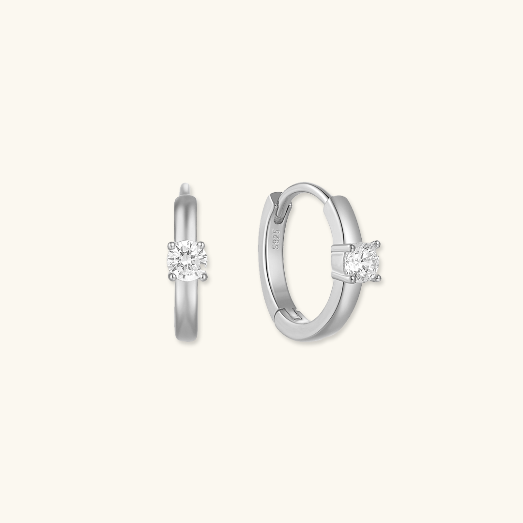 Aurielle Solitaire Earrings