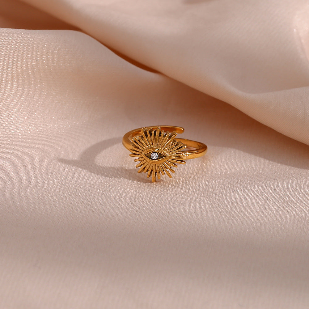 Aurielle Sunburst Ring