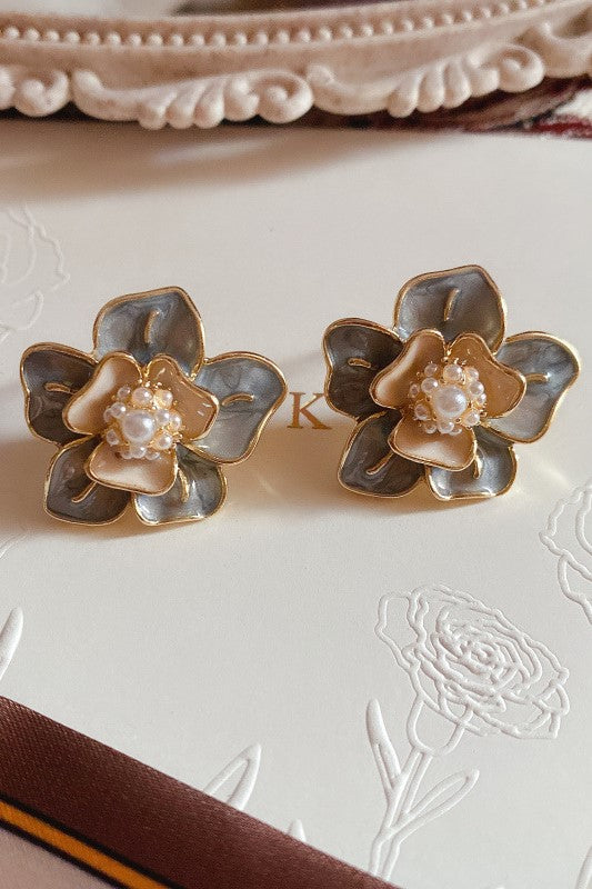 Aurora Flower Earring