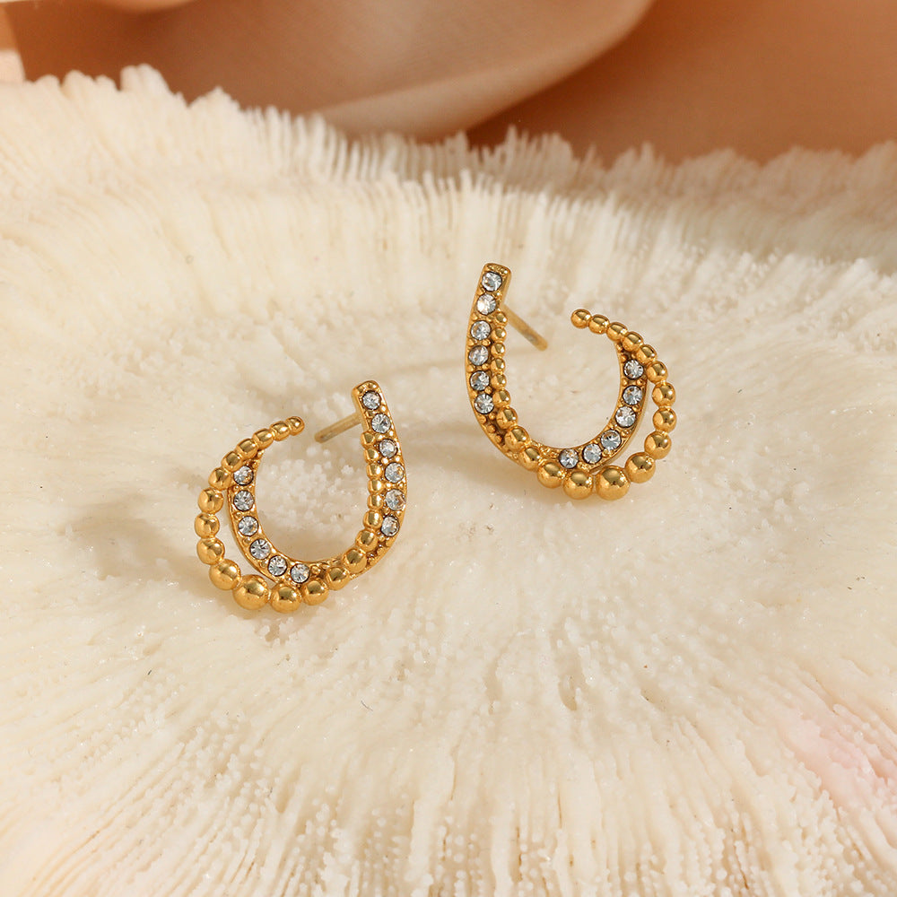 Aurora Gold Accent Earrings