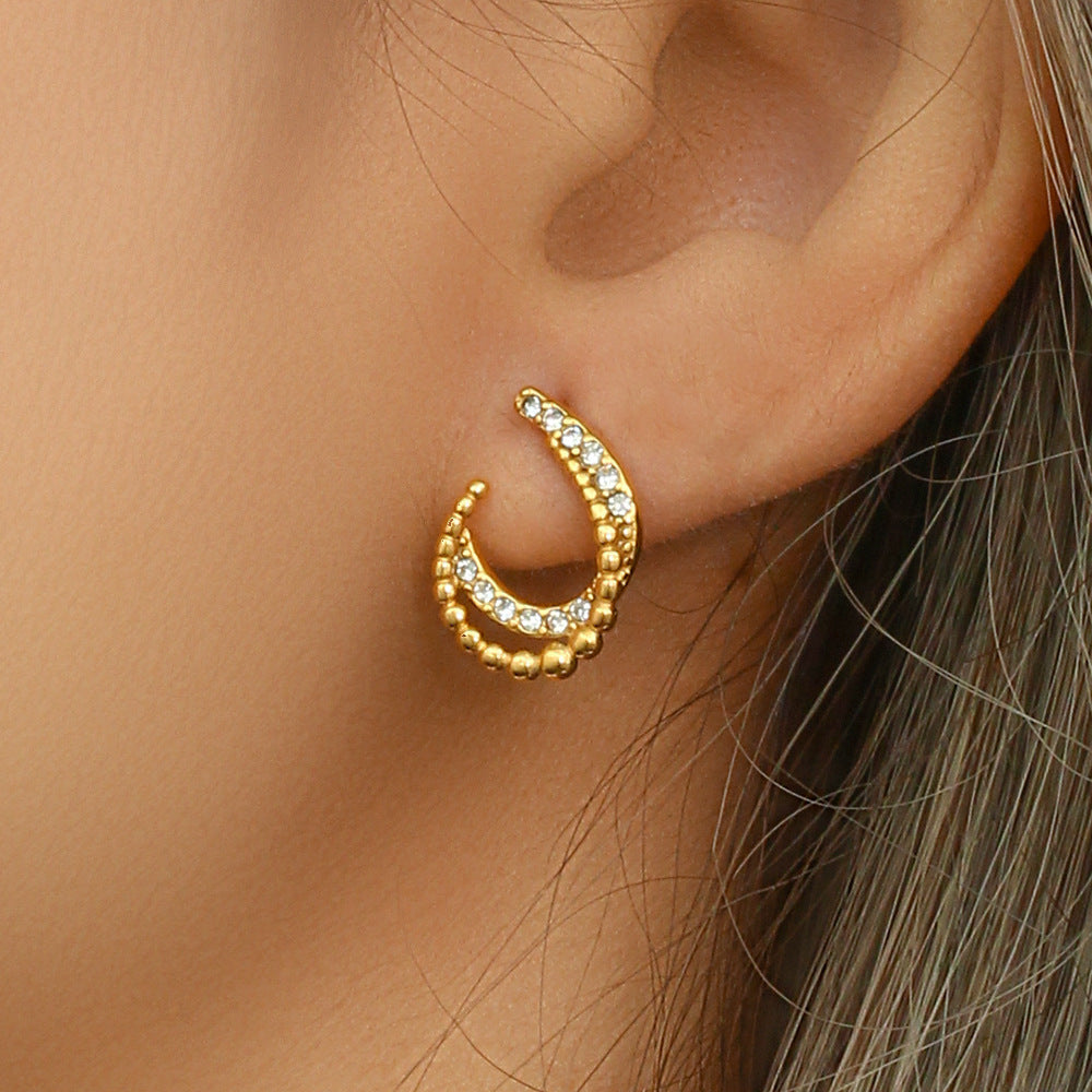 Aurora Gold Accent Earrings