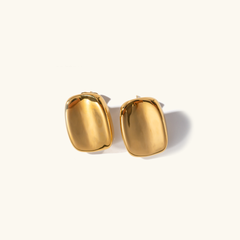 Aurora Gold Stud Earrings