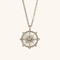 Aurora Starburst Gold Necklace