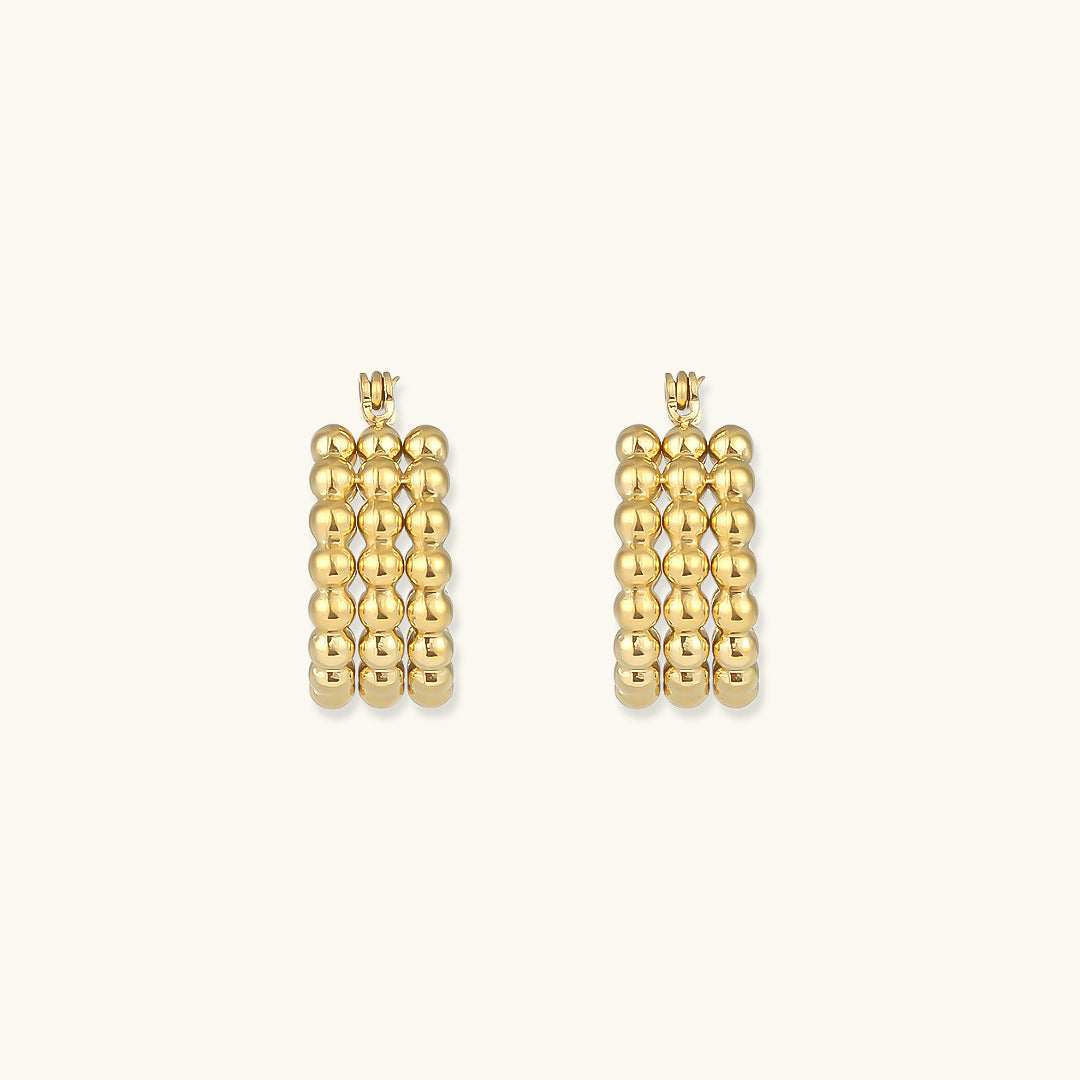 Aurora Woven Cascade Earrings