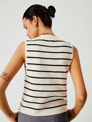 Effortless Stripe Vest