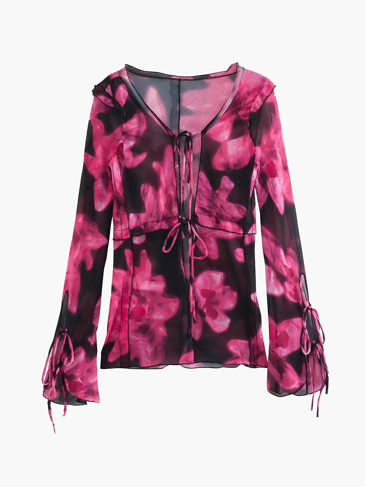 Villa Frangi Floral Fly Away Top