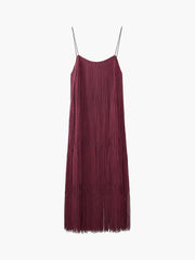 Whispering Elegance Fringe Dress