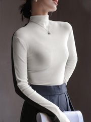 Double Sided Colorblock Long Sleeve Top