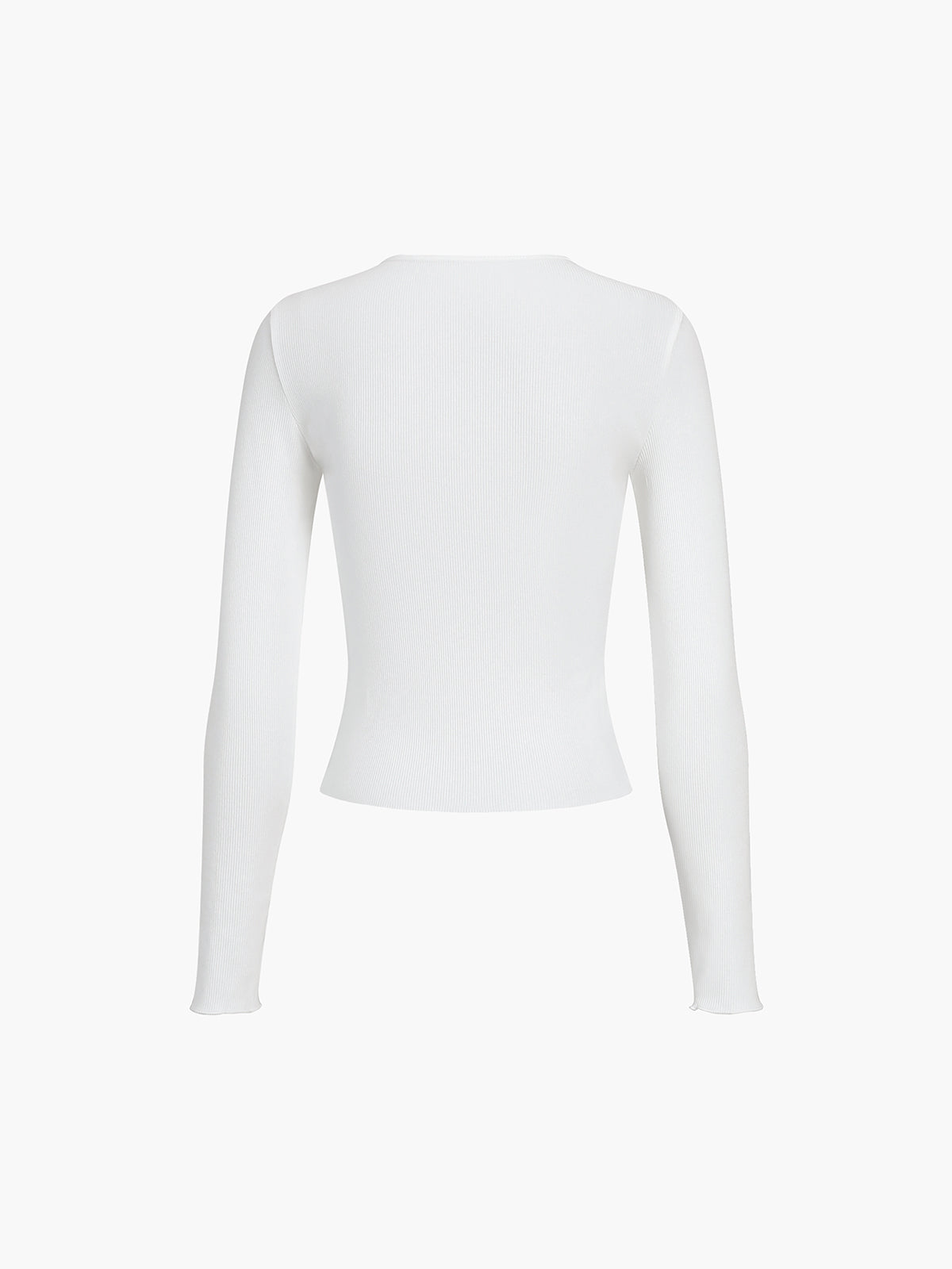 Everyday Rib Long Sleeve Top