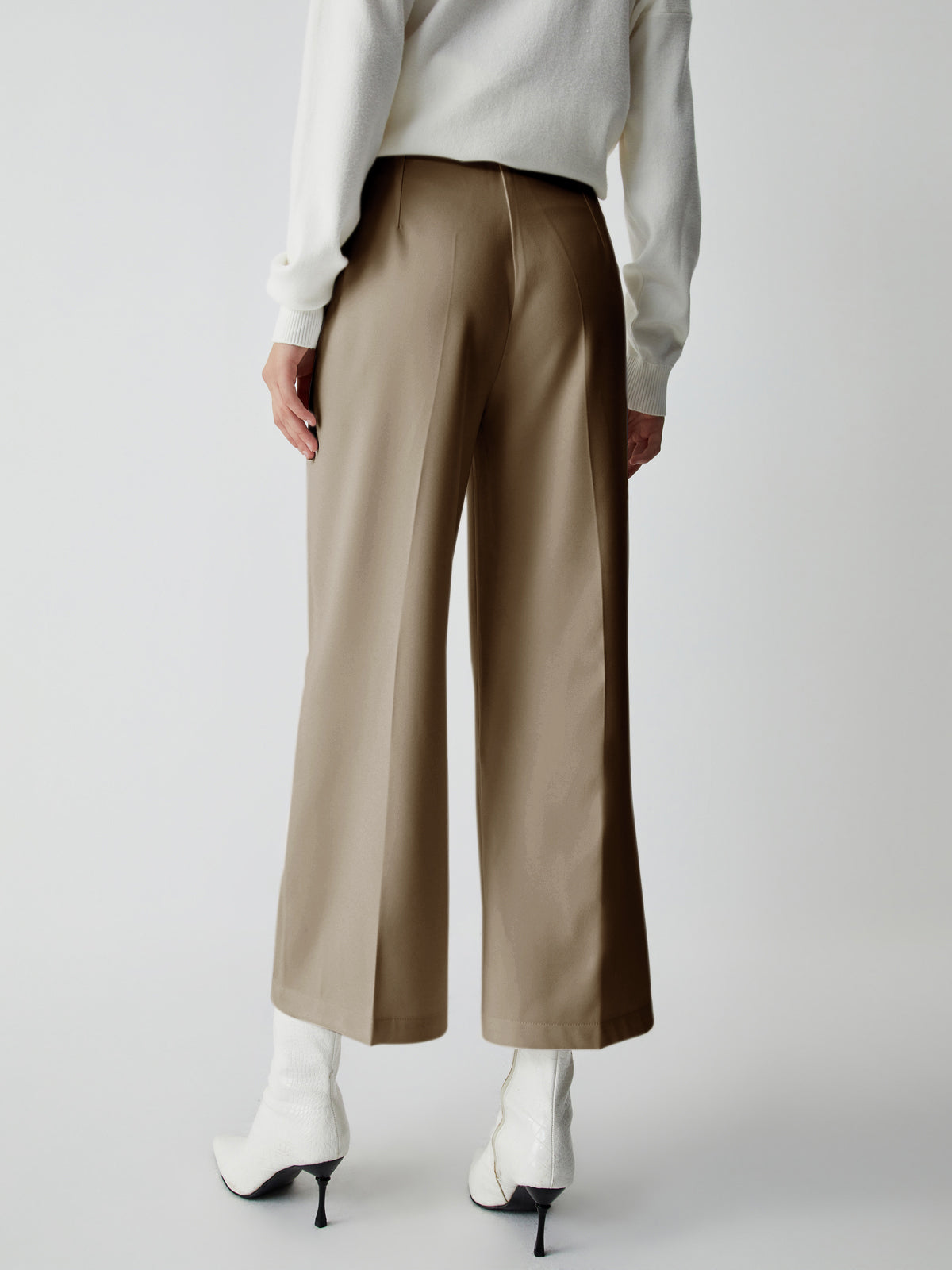 Effortless Wide Leg Culotte Pants