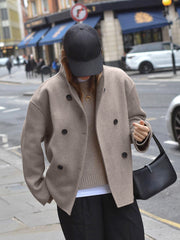 Oversized Button-Down Jacket