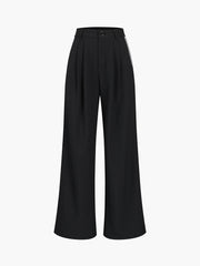 Side Striped Wide Leg Pants