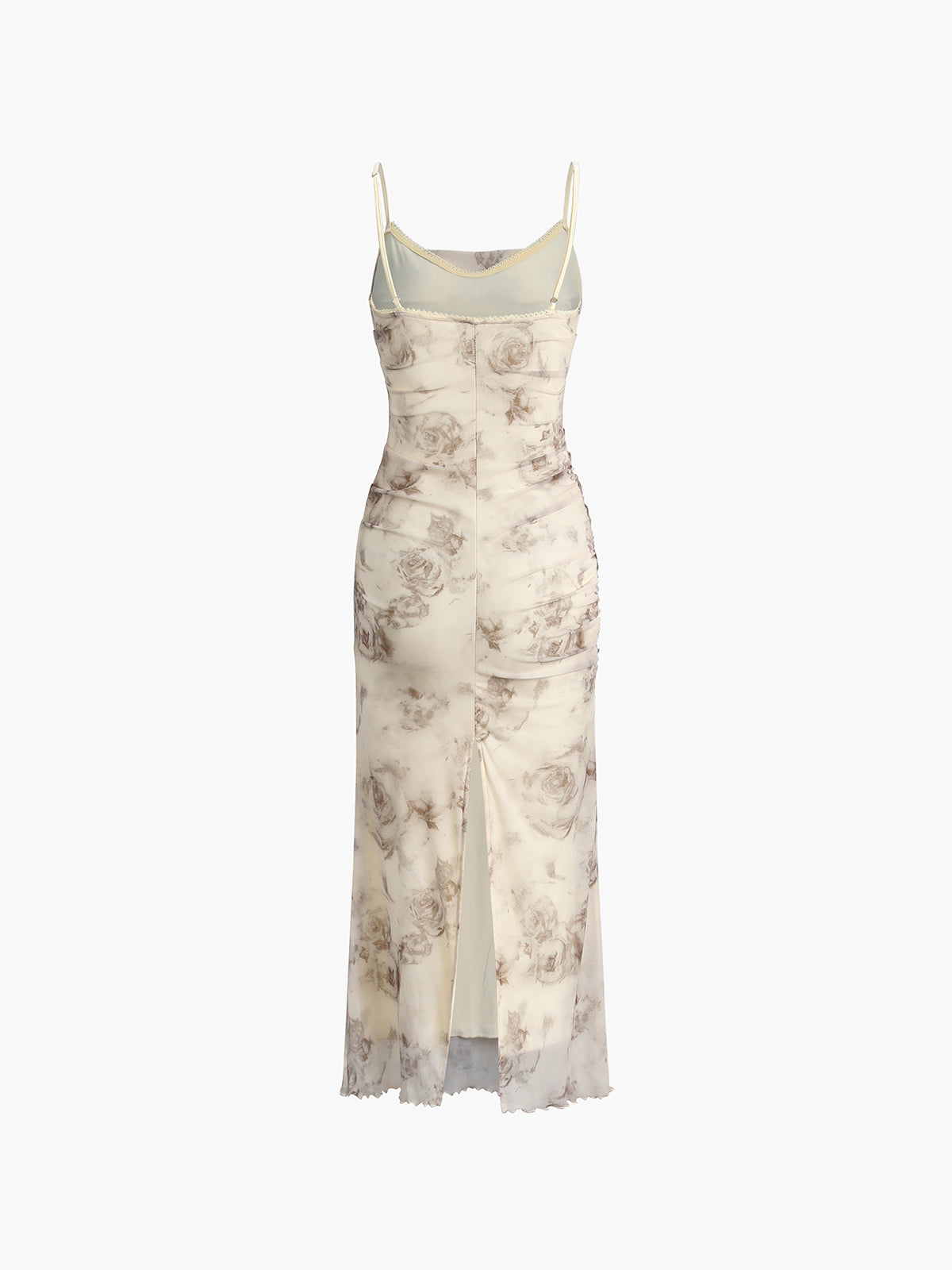 Roses Paradise Floral Cami Long Dress